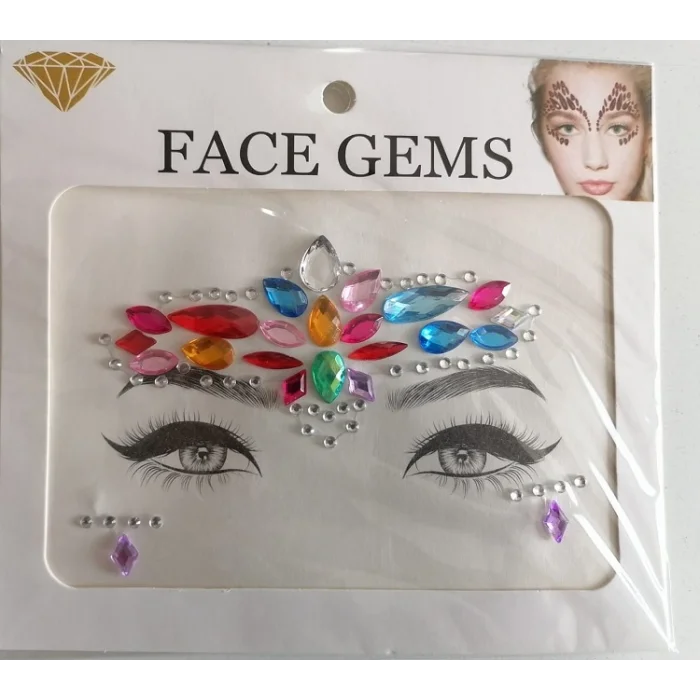 Face Gems Yüz Taşı Model 12
