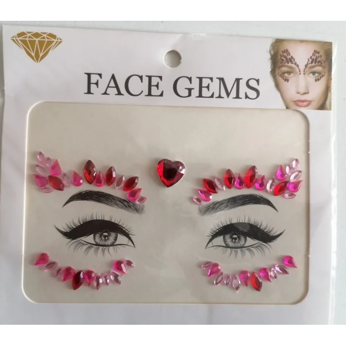Face Gems Yüz Taşı Model 14