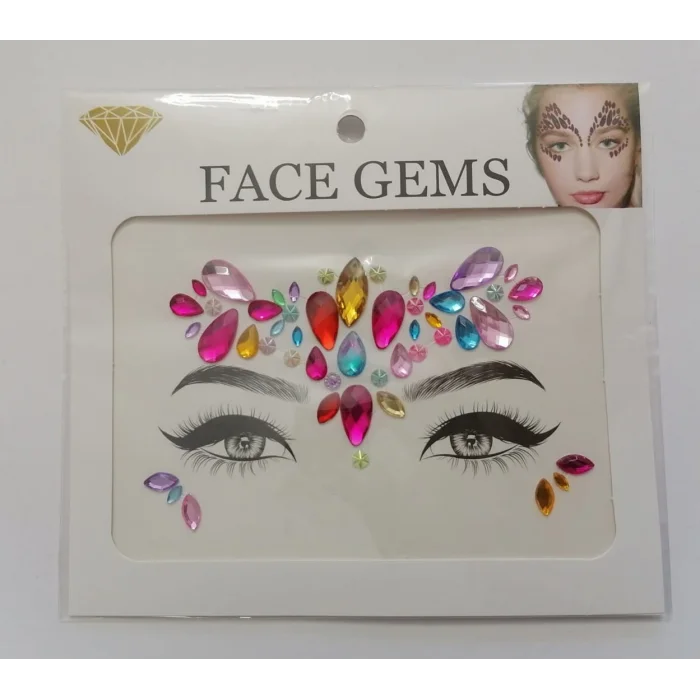 Face Gems Yüz Taşı Model1