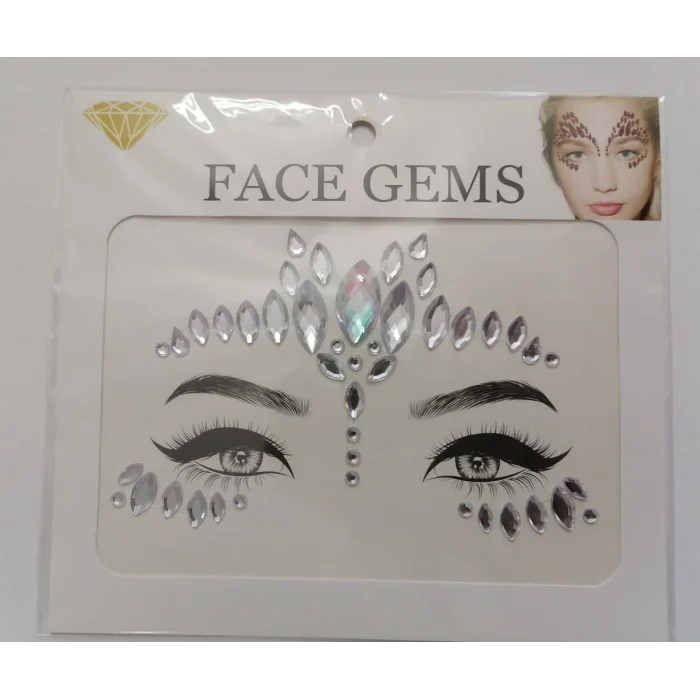 Face Gems Yüz Taşı Model3
