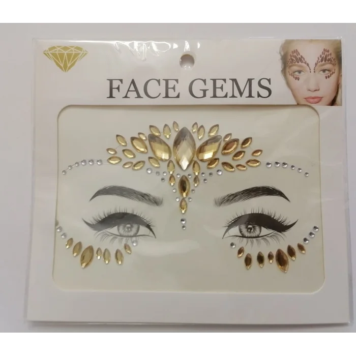 Face Gems Yüz Taşı Model4