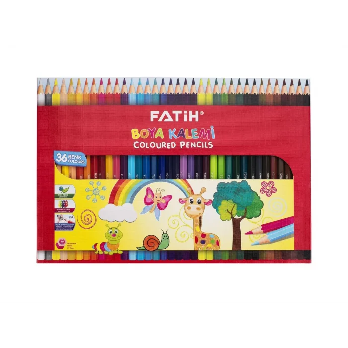 Fatih Kuru Boya 36 Renk Tam Boy