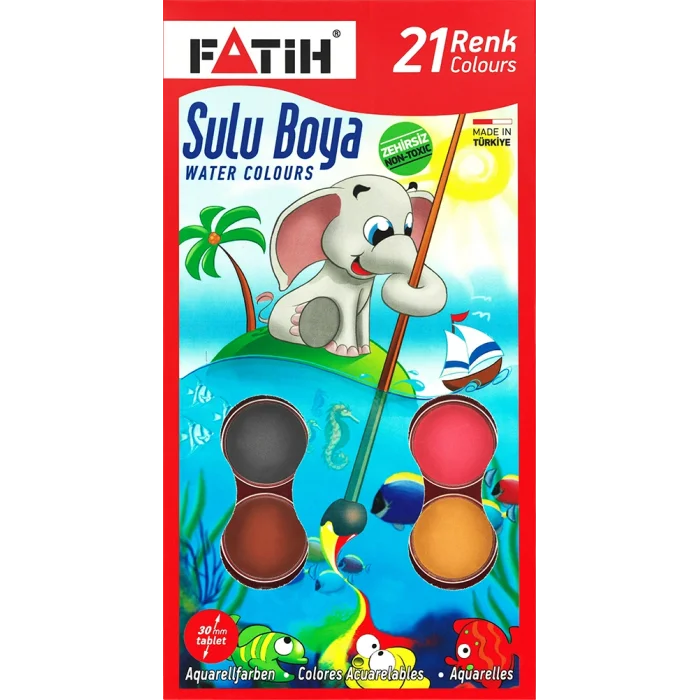 Fatih Sulu Boya 21 Renk