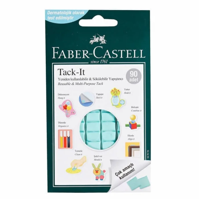 FC Tack-İt Sakız ( Hamur ) Yapıştırıcı 50 Gr. Yeşil (5130187091)