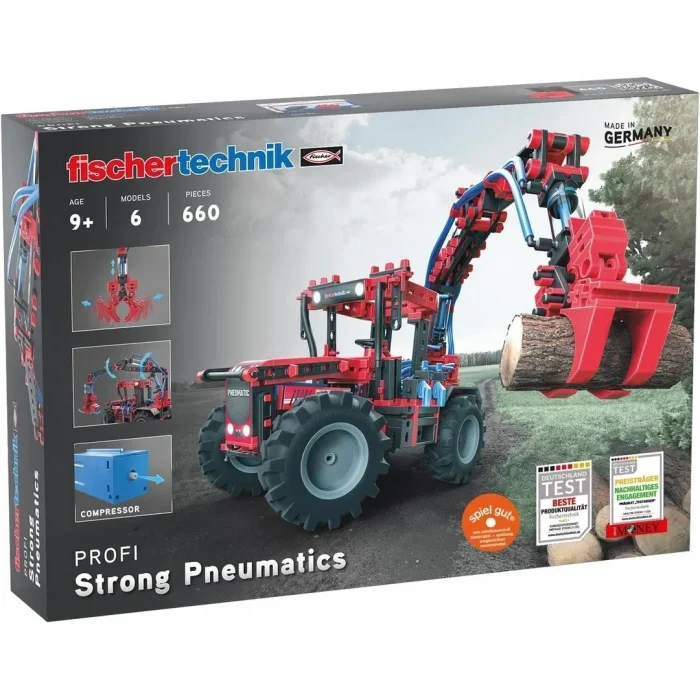 Fischertechnik Güçlü Pnömatik Yapım Oyuncağı 660 Parça