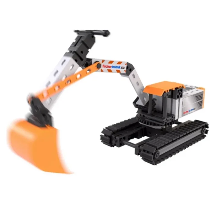 Fischertechnik Kazıcı İş Aracı Yapım Oyuncağı 125 Parça