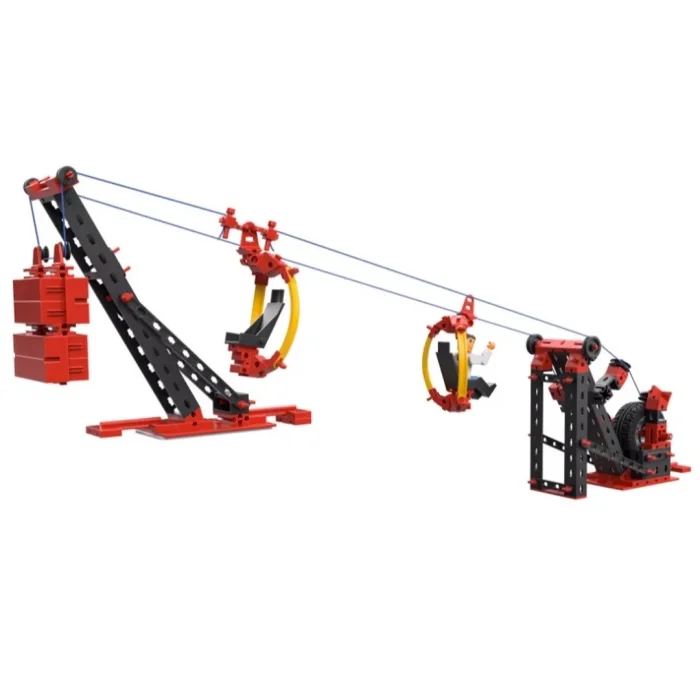 Fischertechnik Teleferik Yapım Oyuncağı 369 Parça