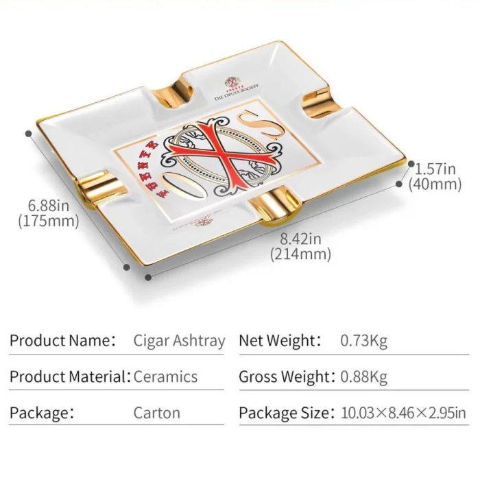 Fuente OpusX Puro Küllüğü Beyaz/Gold 4lü