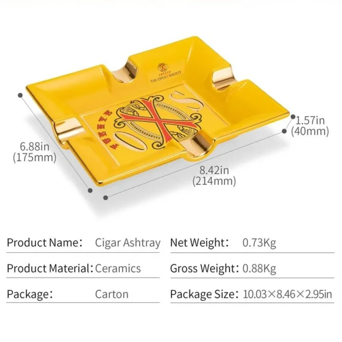 Fuente OpusX Puro Küllüğü Sarı/Gold 4lü