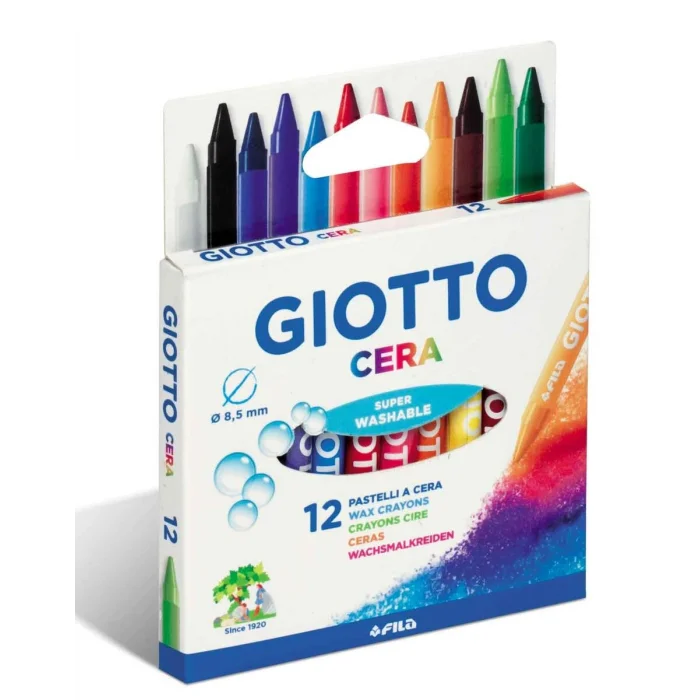 Giotto Cera Mum Boya 12 Renk