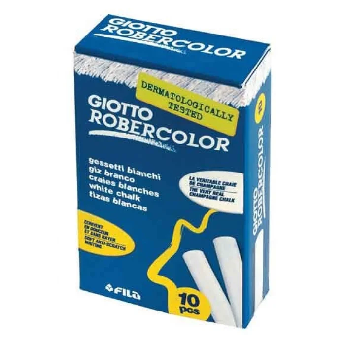 Giotto Robercolor Tebeşir BEYAZ 10lu Kutu