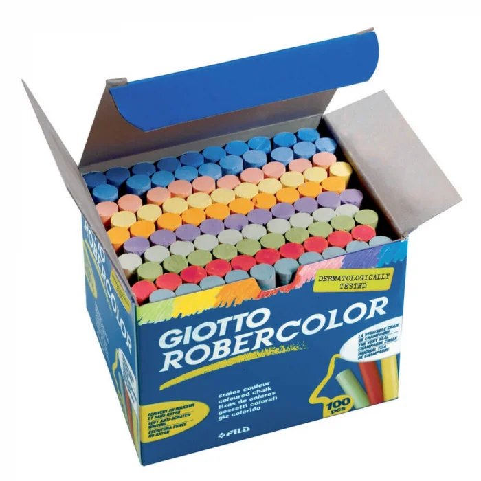 Giotto Robercolor Tebeşir KARIŞIK RENKLİ 100lü Kutu
