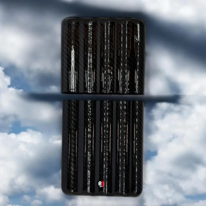 Guevara CarbonFiber Puro Kılıfı Siyah 5li (60Ring)