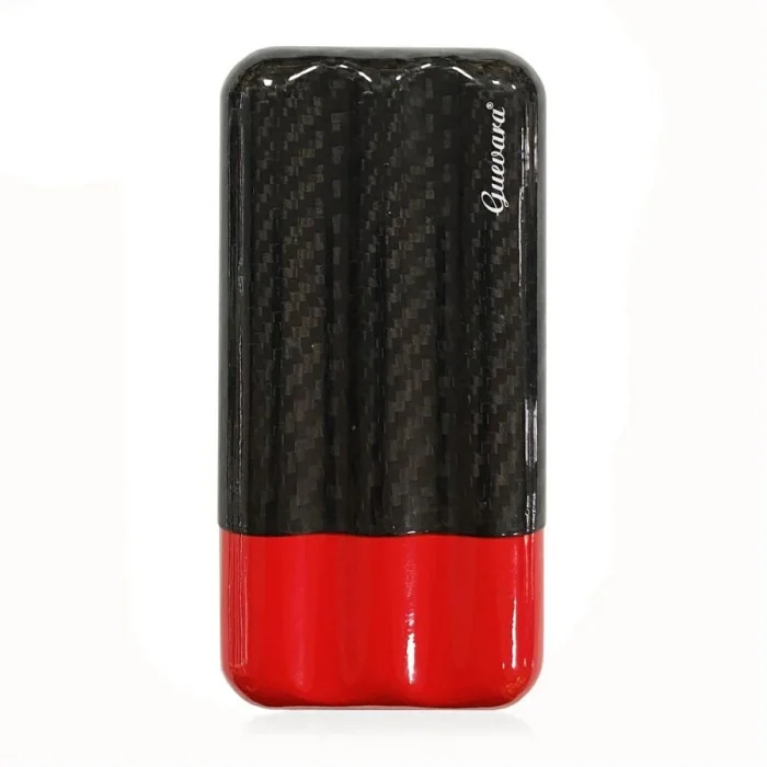 Guevara Karbon Fiber Puro Kılıfı Kırmızı/Siyah 3lü (60Ring)