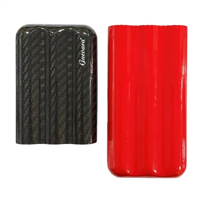 Guevara Karbon Fiber Puro Kılıfı Kırmızı/Siyah 3lü (60Ring)