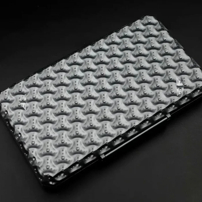 Guevara Stone Aluminyum Sedir Puro Taşıma Çantası Silver 5li