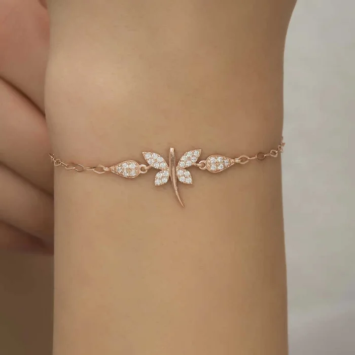 ​Gümüş Rose Yusufçuk Kadın Bileklik