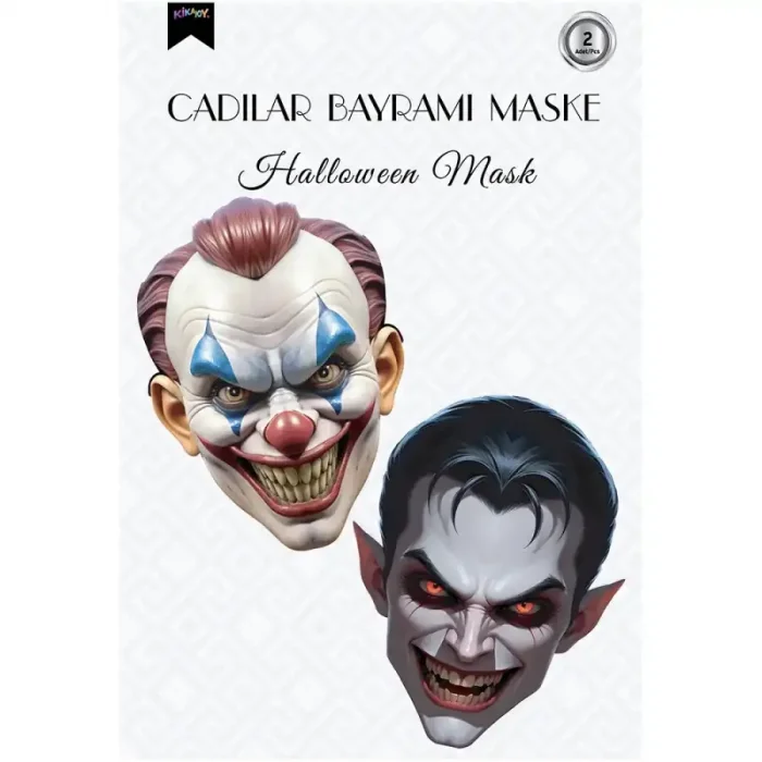 Halloween Maske Seti 2li - No:2