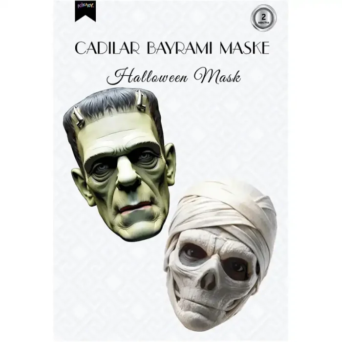 Halloween Maske Seti 2li - No:3