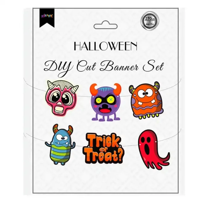 Halloween Monster Özel Kesim Banner