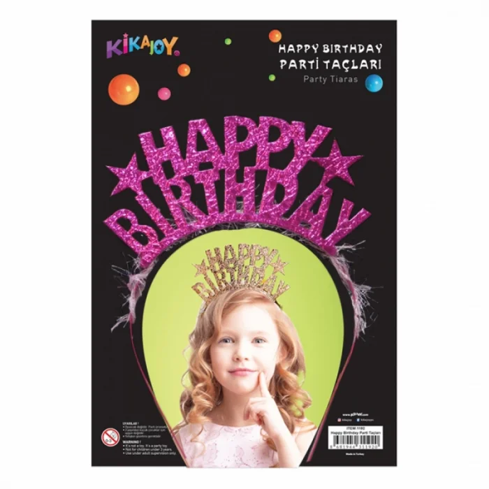 Happy Birthday Parti Taçları