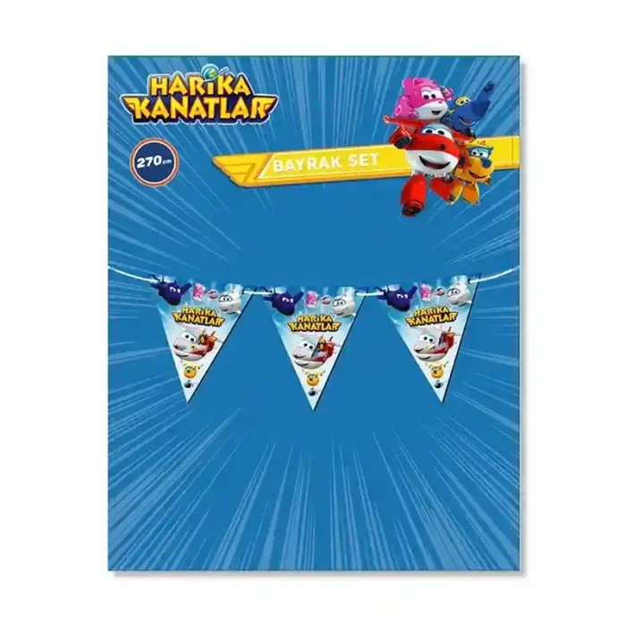 Harika Kanatlar Üçgen Flama