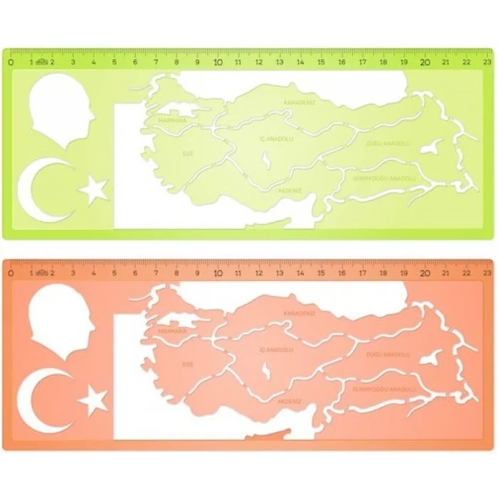 Hatas Türkiye Haritası Şablonu