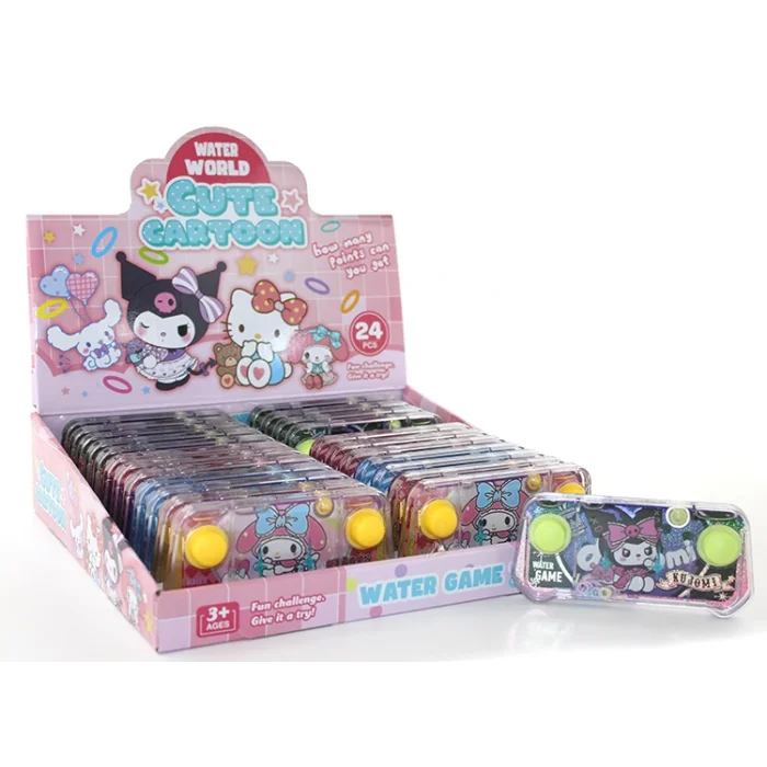 Hello Kitty ve Kuromi Baskılı Sulu Oyun - Dikdörtgen Konsol Tasarımlı Su Oyunu Alk3995