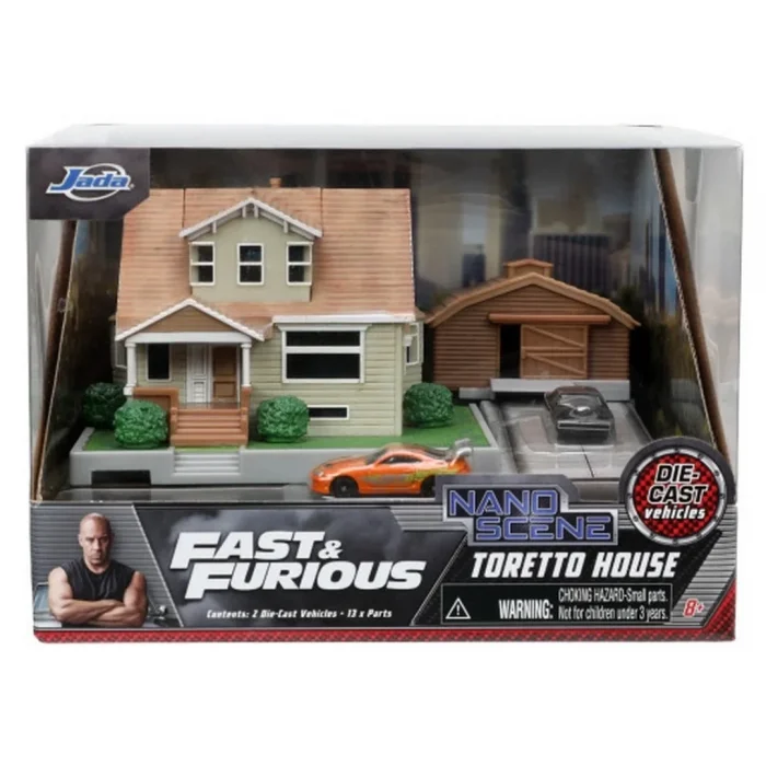 Hızlı & Öfkeli Nano Dom'un Evi Diorama Modellemesi