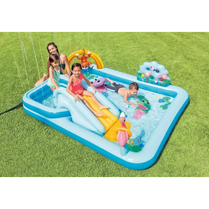 Intex 57161 Vahşi Hayat Oyun Havuzu 244x198cm
