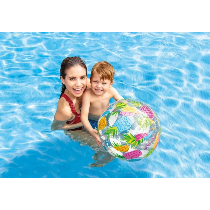 Intex 59040 Şeffaf Sevimli Desenli Top 51 Cm