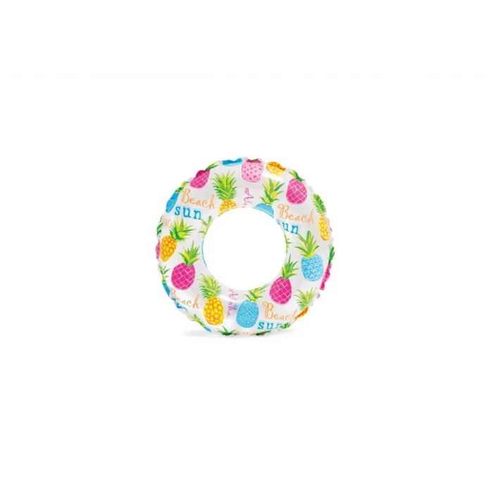 Intex 59230 Sevimli Ananas Desenli Simit 51 Cm