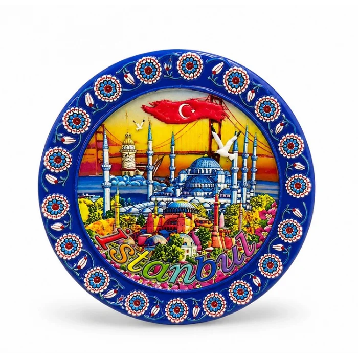 İstanbul Temalı Seramik Magnet Alk5851