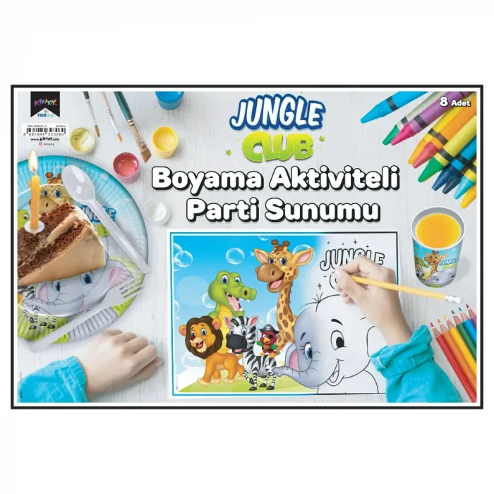 Jungle Club Boyama Aktiviteli Parti Sunumu