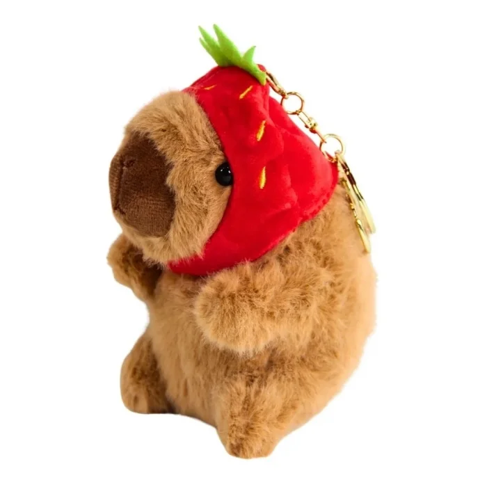 Kapibara Peluş Anahtarlık