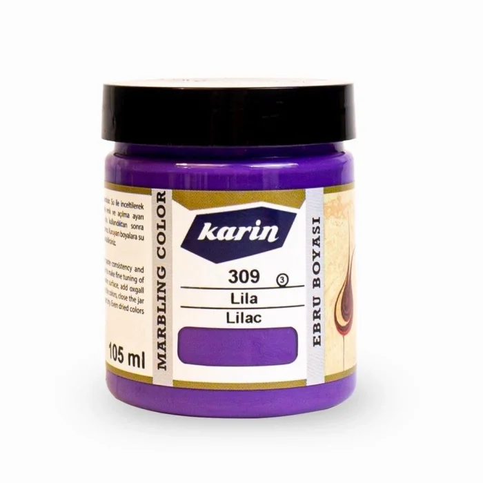Karin Ebru Boyası 105 ml. 309 Lila