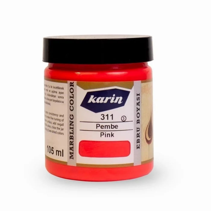 Karin Ebru Boyası 105 ml. 311 Pembe
