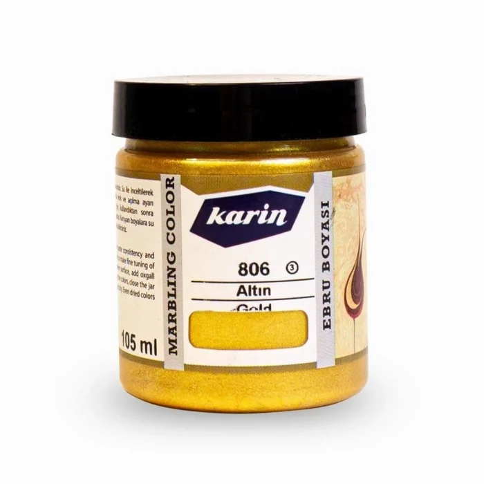 Karin Ebru Boyası 105 ml. 806 Altın