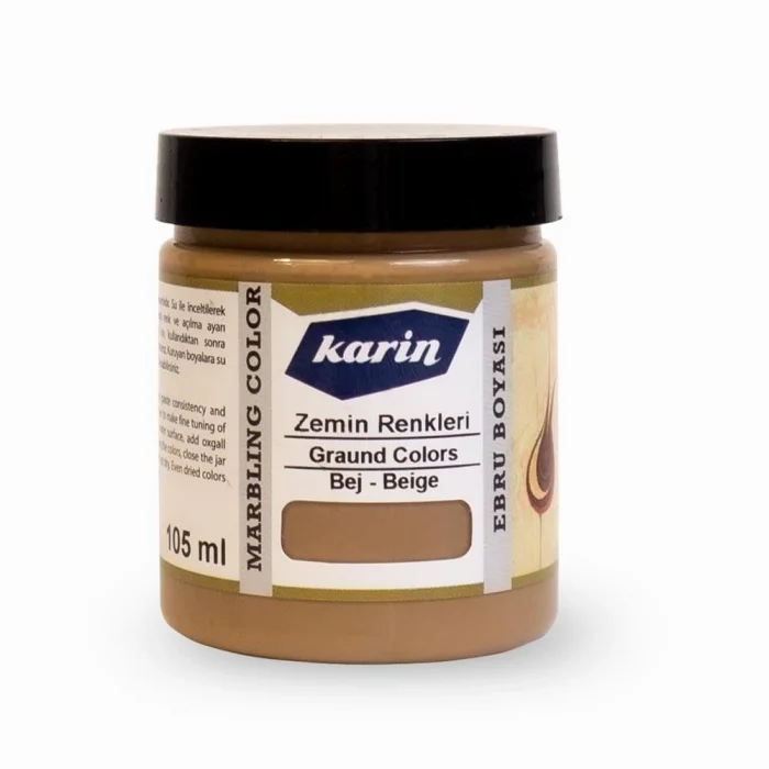 Karin Ebru Boyası 105 ml. 904 Zemin Renkleri - Bej