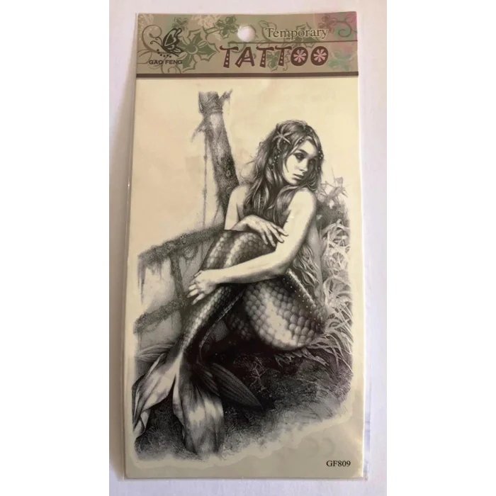 Kız Yapıştırma Sticker Dövme Geçici Dövme Temporary Tattoos