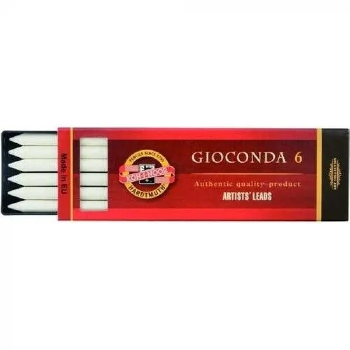 Koh-i Noor 5.6 mm Portmin Ucu 6lı Kutu White Chalk Beyaz