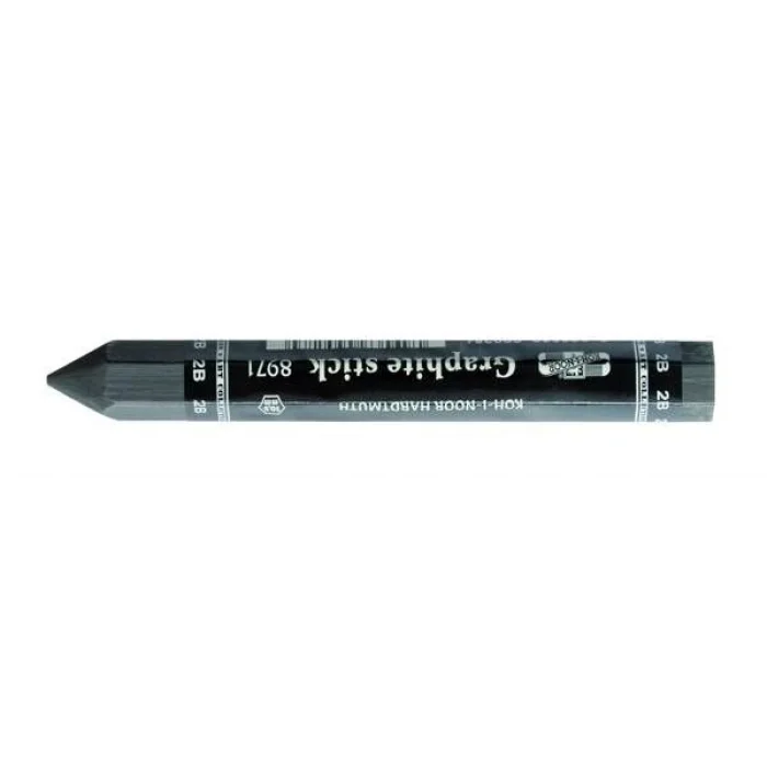 Koh-i Noor Jumbo Graphite Stick Ağaçsız Kalın Grafit Füzen Kalem 2B