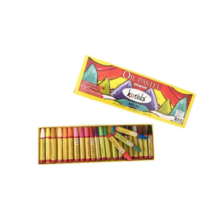 Kosida Pastel Boya 24 Renk Karton Kutu (KSYP-24)