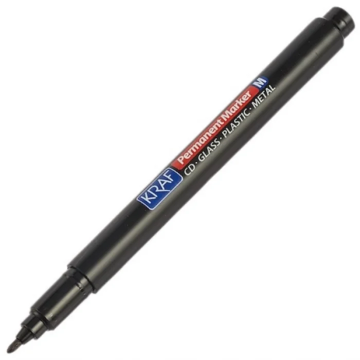 Kraf 280 OHP Plus Asetat Kalemi (M) SİYAH 12li Kutu