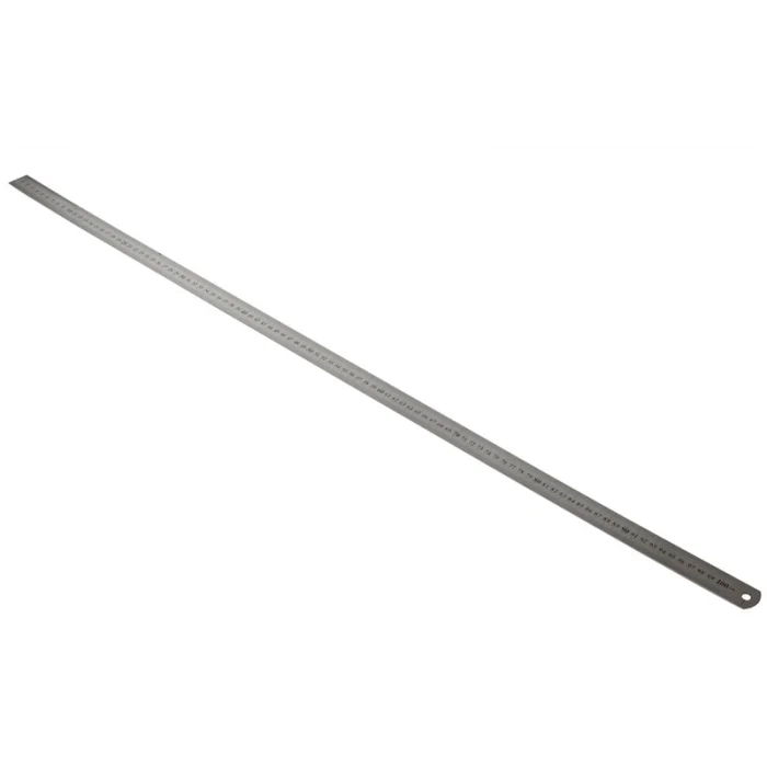 Kraf Çelik Cetvel 100 cm. Inch Ölçülü