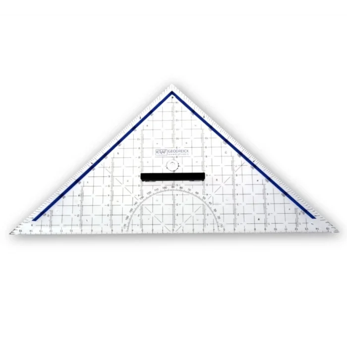 Kraf Geometrik Açılı Gönye Cetvel Geoder-Aristo 32 cm.