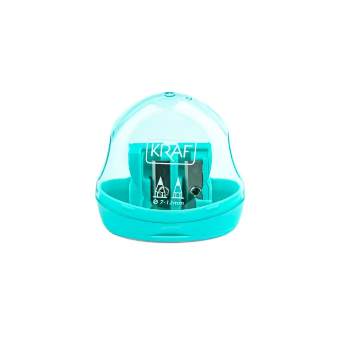 Kraf Hazneli Çift Delikli Kalemtraş 730G (1 Adet)