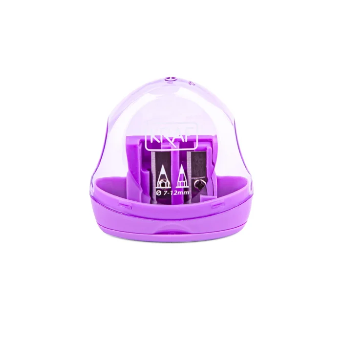 Kraf Hazneli Çift Delikli Kalemtraş 730G (1 Adet)