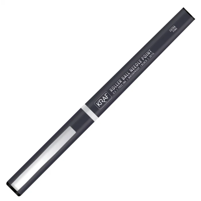 Kraf İğne Uçlu Roller Kalem 0.5 mm. SİYAH
