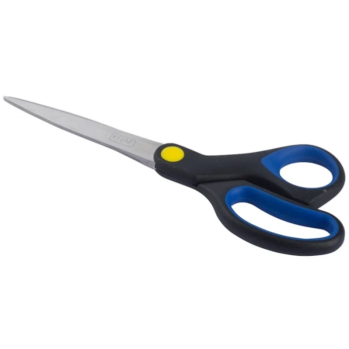 Kraf Kauçuk Saplı Makas 19 cm.